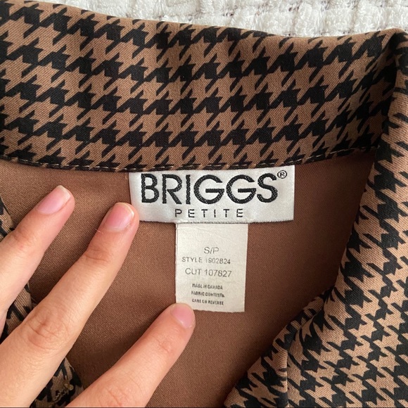 HP⭐️ Vintage Houndstooth Blazer Jacket - Picture 9 of 12